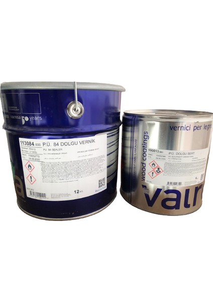 Ithal Poliüretan 84 Dolgu Vernik 2+1 18 kg