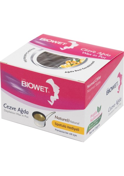 Biowet Naturel Cezve Ağda 110 ml