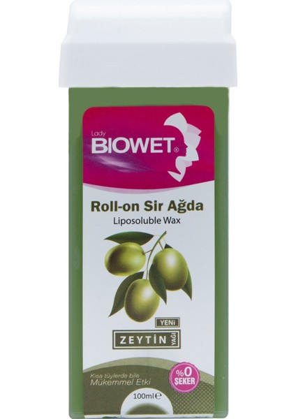 Biowet Zeytinyağı Roll - On Sir Ağda 100 ml