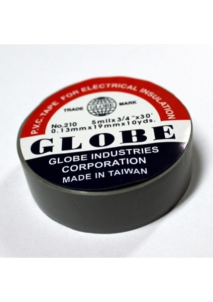 Gri 19 mm Izole Bant Siyah