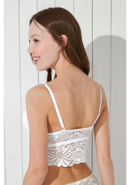Optik Beyaz Amore Wired Bralet fırsatları