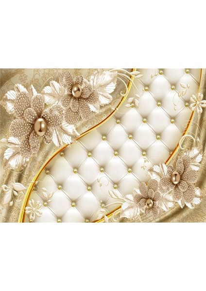 3D Inci Duvar Kağıdı Kanvas Tek Parca