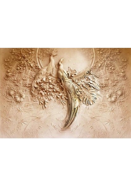 3D Özel Tasarım Duvar Kağıdı 144 Kanvas Tek Parca