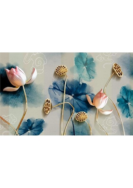 3D Özel Tasarım Duvar Kağıdı 146 Vinil