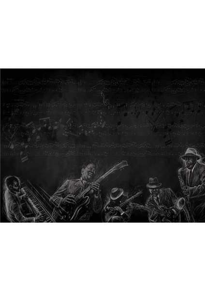 Blues Brothers Özel Tasarım Duvar Kağıdı Kanvas Tek Parca
