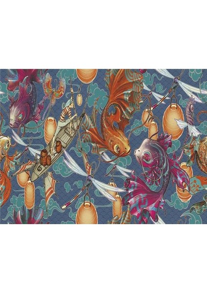 Özel Tasarım Duvar Kağıdı Kanvas Tek Parca