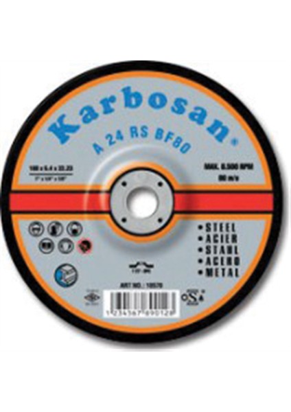 Metal Flex Taşlama 115*6,4 - 910550 (25 Li Paket)