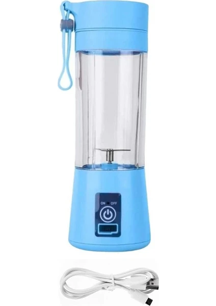 Hediye Biziz  El Blender Taşınabilir ve Şarj Edilebilir Smoothie