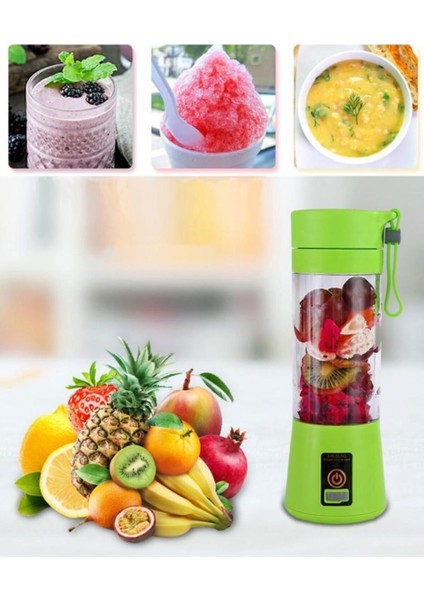 Taşınabilir ve Şarj Edilebilir Smoothie - El Blender