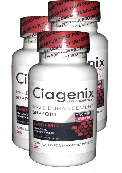 Ciagenix For Men Bigger Harder 60LI Erkeklere Özel 3 Aylık Kullanım