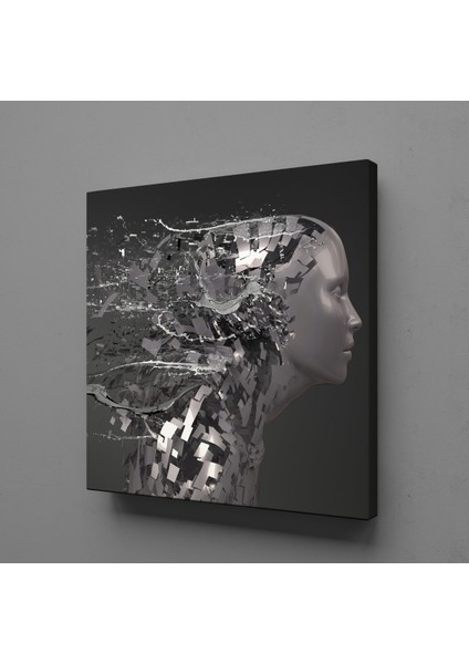 Gri Robot 120X120CM