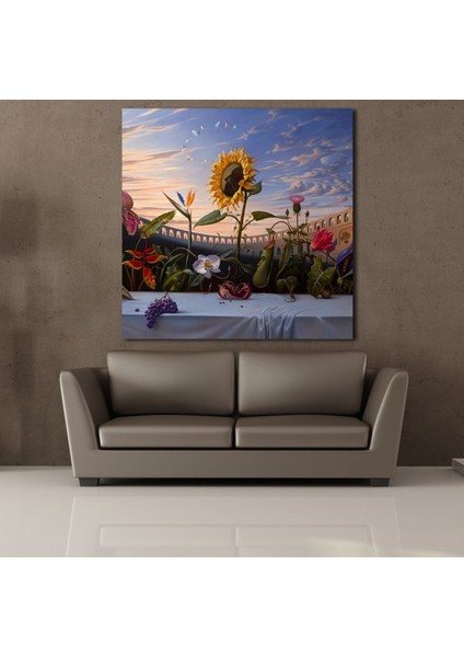 Çiçekler 180X180CM
