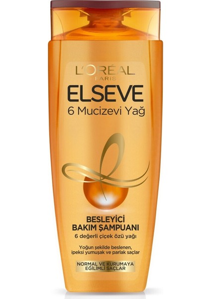 6 Mucizevi Yağ Şampuan 450 ml + Saç Kremi 360 ml + Saç Güzelleştirici Krem 150 ml fırsatları