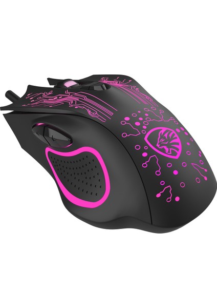 Hy-X8 Eagle Siyah Gaming Oyuncu Mouse