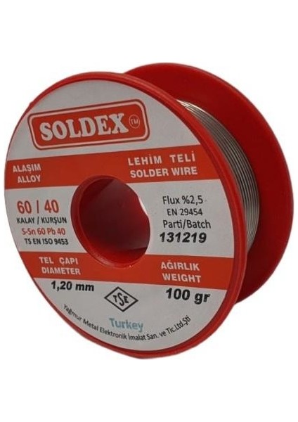 100 gr 1.2mm 60/40 Lehim Teli modelleri