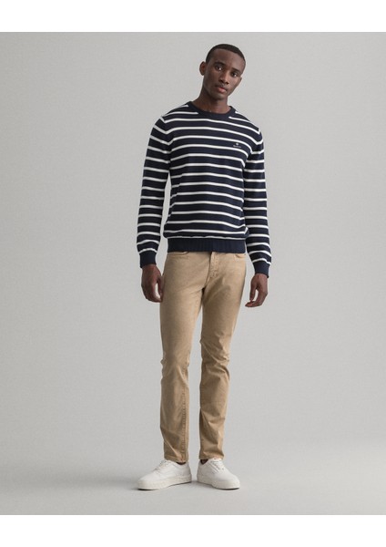 Erkek Bej Slim Fit Pantolon 1000368.277