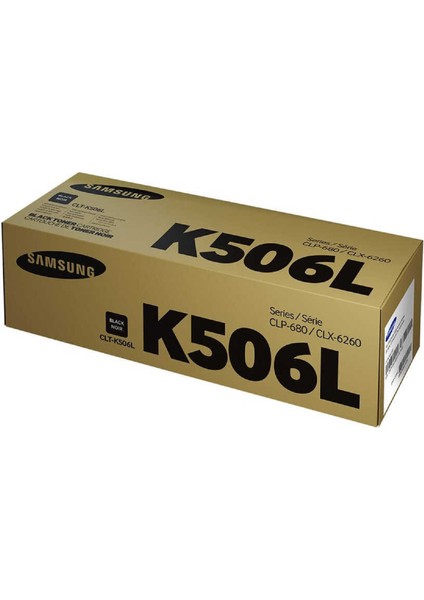 CLT-K506L Siyah Toner Samsung CLP-680DW