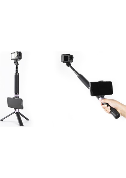 Aksiyon Kamera Uyumlu El Kavramalı Tripod