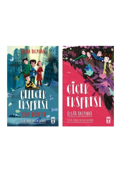 Gelecek Ekspresi Çöp Dünya - Çiçek Ekspresi 2 Kitap Set Özgür Balpınar