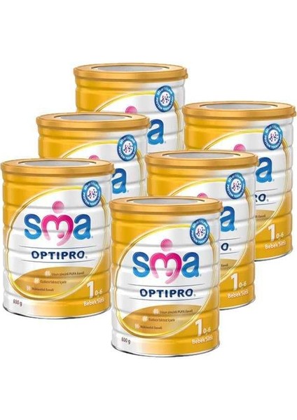 Optipro 1 Bebek Sütü 800 gr 6 Adet fiyatları