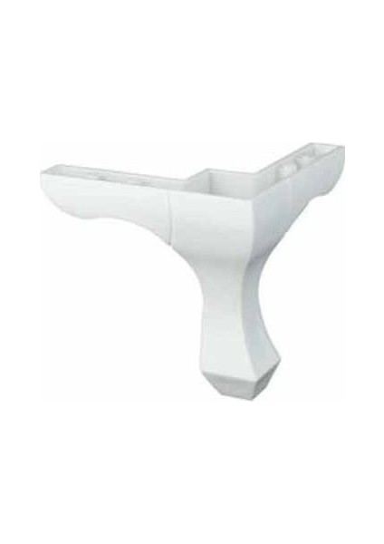 Lükens 14 cm Tv Ünite Koltuk Altı Mobilya Ayağı LUKENS 14cm BEYAZ