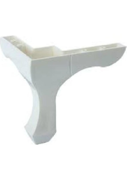 Lükens 14 cm Tv Ünite Koltuk Altı Mobilya Ayağı LUKENS 14cm BEYAZ