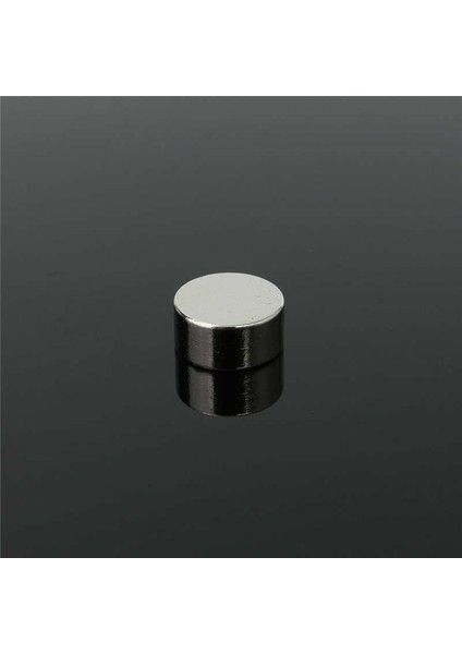 10 Adet Çap 10MM x Kalınlık 5mm Yuvarlak Süper Güçlü Neodyum Mıknatıs