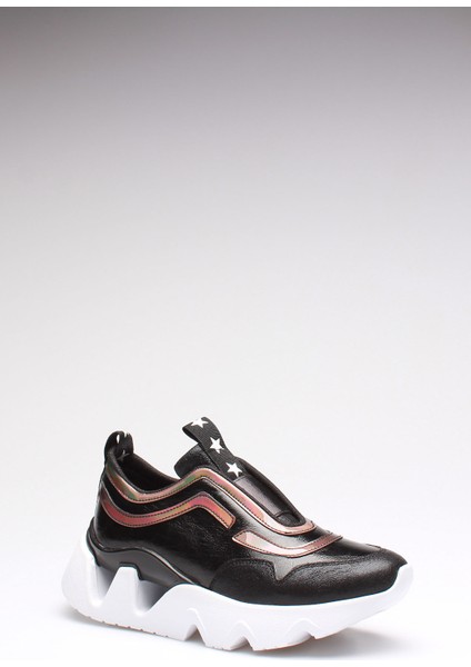 Plus Siyah Platin Kadın Spor Ayakkabı modelleri