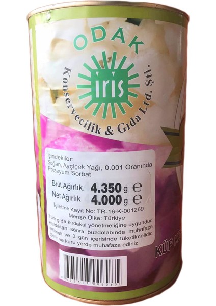 Kavrulmuş Mor Soğan 4.35 kg