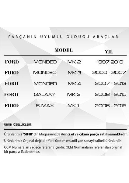 Jaguar S-Type, X-Type Için Koltuk Dişlisi Metal Milli 14 cm