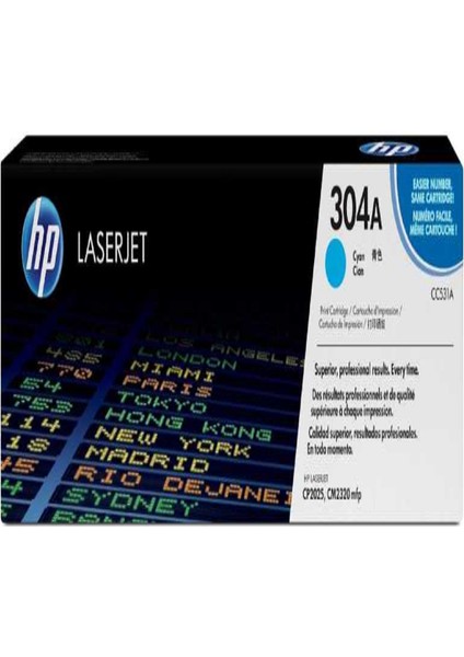 CC-531A 304A Mavi Toner Hp Laserjet CM2320 - CM2320FXİ