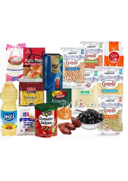 Mega Ramazan Kumanyası 24 Parça - Tbyg-Erzak-14