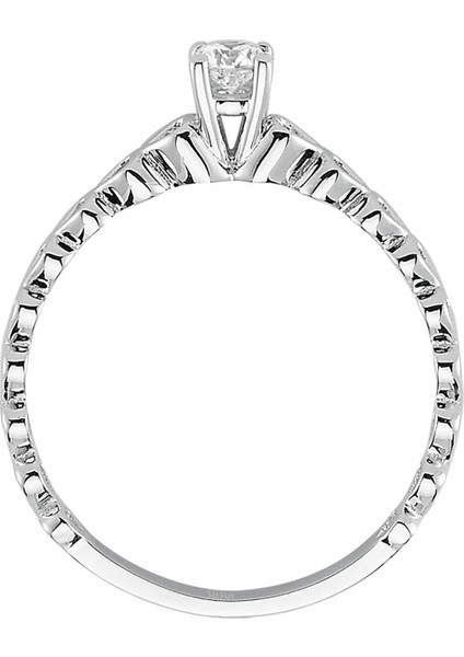 G Renk 0,15 Karat Pırlanta Tektaş Yüzük 0423R0108 modelleri