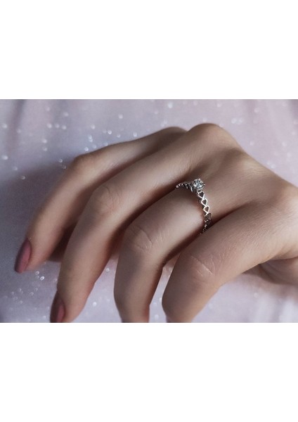 G Renk 0,15 Karat Pırlanta Tektaş Yüzük 0423R0108 indirimleri