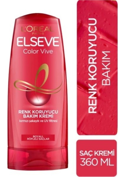 L'oréal Paris Colorvive Renk Koruyucu Bakım Kremi 360 ml