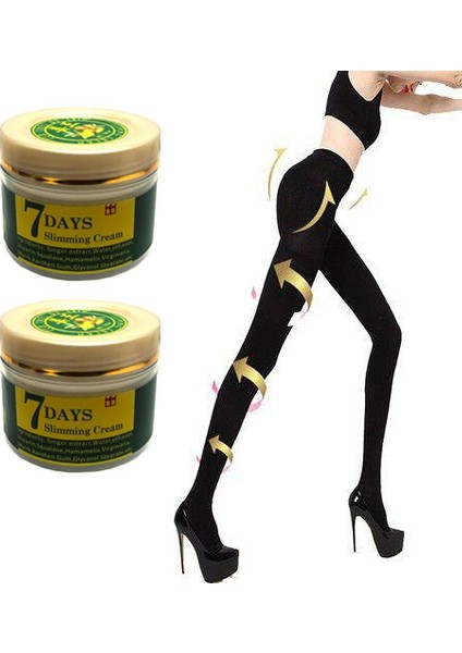 Süper Akıllı Kadın Zayıflama Taytı-Mikro Kapsüllü+2 Adet 7days Slimming Cream Ginger Miracle 100ML Vücut Bakım Kremi Zencefil Mucizesi