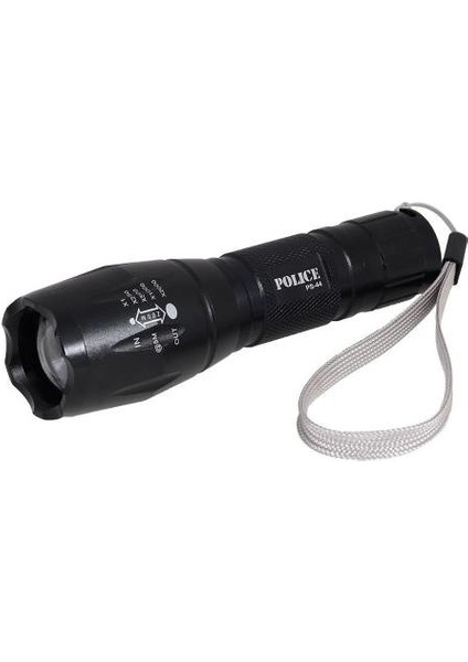 Ps-44 Cree T6 LED + Zoom Şarj Edilebilir El Feneri