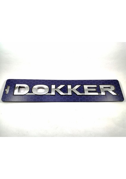 DACIA UYUMLU Dokker Bagaj Yazısı 220mm-25mm