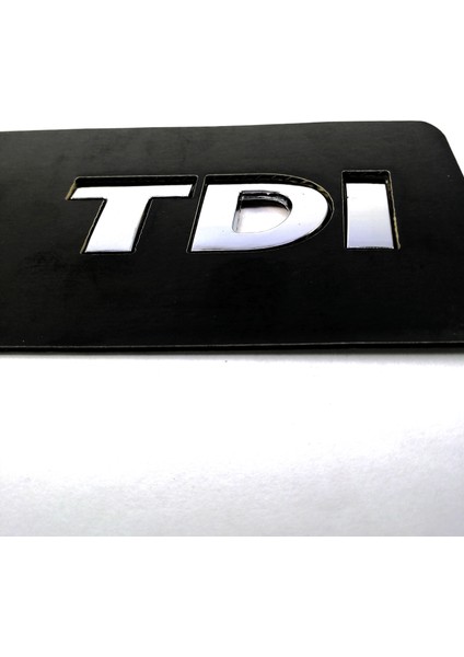 VOLKSWAGEN UYUMLU TDI Jetta Passat Caddy Bagaj Yazısı 75mm-25mm