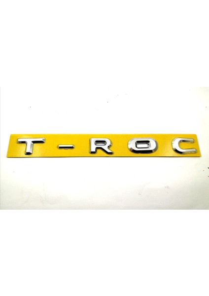 VOLKSWAGEN UYUMLU T-ROC Bagaj Yazısı 220mm-21mm