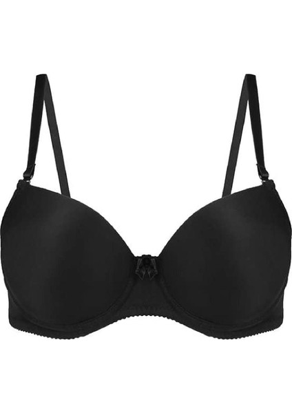 3525 Mikro Kaplı Destekli Sütyen Siyah