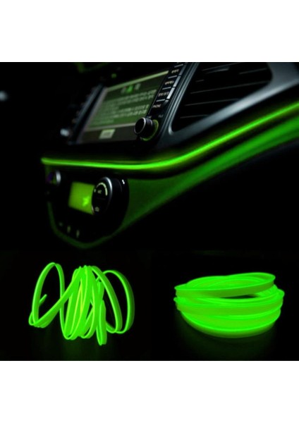 Araç Içi Torpido Ledi Neon Işıklı Renkli Ip Neon Ledi 2 Metre - Renk Seçenekli indirimleri