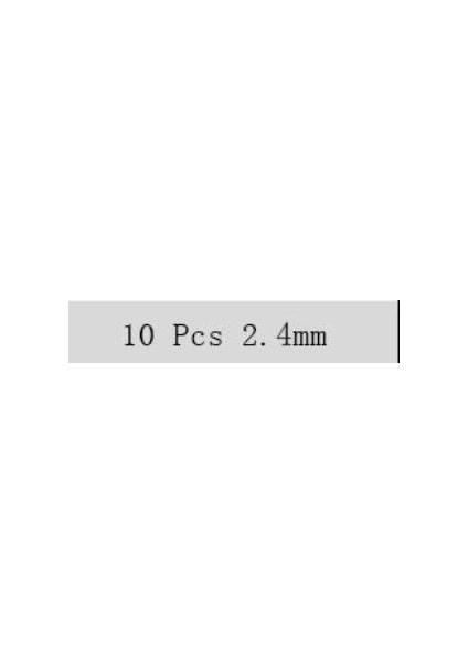 Pcb Mikro Karbür Cnc Matkap Ucu 10LU Set 2,40MM Tungsten 18 Shank