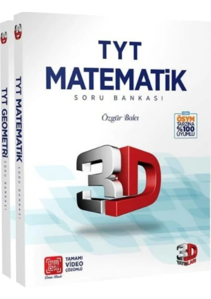 3D Yayınları TYT Matematik - Geometri Set