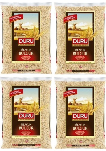 Duru Pilavlık Bulgur 1 kg x 4'lü