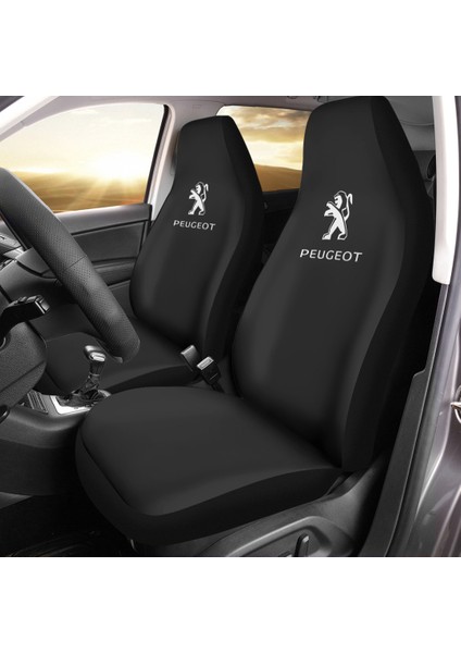 Peugeot 206 Araca Özel Oto Koltuk Kılıfı Pro - Siyah ( Yeni Tasarım - Yeni Fit Kalıp )