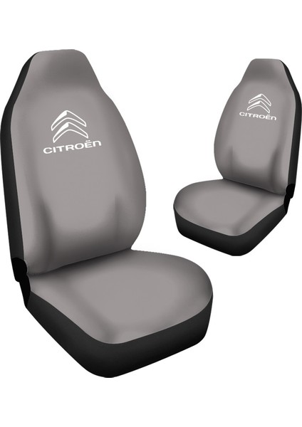 Citroen Nemo Araca Özel Oto Koltuk Kılıfı Pro - Gri ( Yeni Tasarım - Yeni Fit Kalıp )