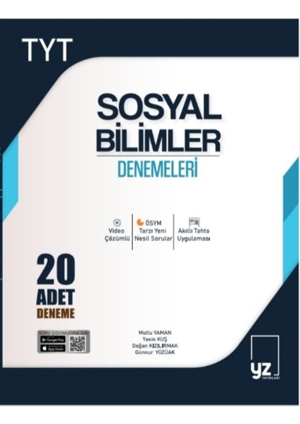 TYT Sosyal Bilimler 20 Deneme - Mutlu Yaman