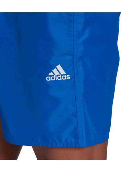 Adidas Solid Clx Sh Sl Erkek Yüzücü Şortu GQ1082 Mavi