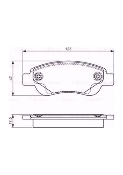 Peugeot 107 1.0 2005-2014 Ön Fren Balatası fiyatları